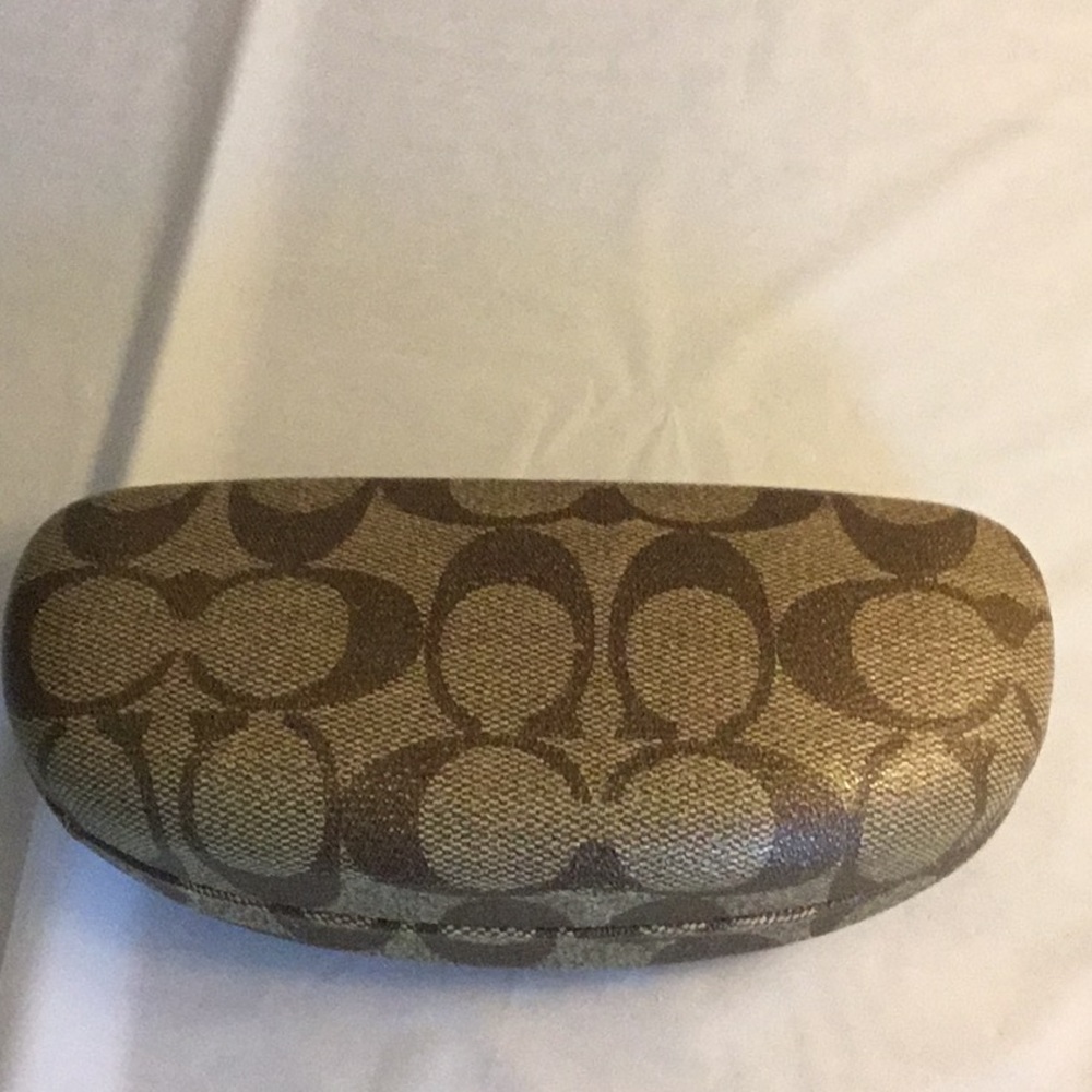 Authentic Coach glass case